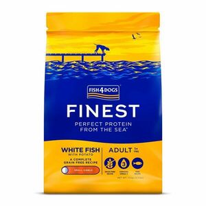 Fish4Dogs Granule malé pro dospělé psy Finest bílá ryba s bramborami 1, 5 kg, 1+ obraz