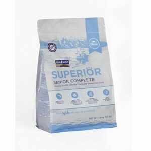 Fish4Dogs Granule velké pro starší psy Superior losos s bramborami 1, 5 kg obraz