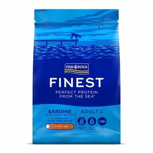 Fish4Dogs Granule malé pro dospělé psy Finest sardinka se sladkými bramborami 1, 5 kg, 1+ obraz