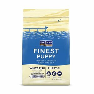 Fish4Dogs Granule velké pro štěňátka Finest bílá ryba s bramborami 1, 5 kg, 2m+ obraz