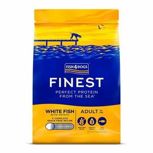 Fish4Dogs Granule velké pro dospělé psy Finest bílá ryba s bramborami 1, 5 kg, 1+ obraz