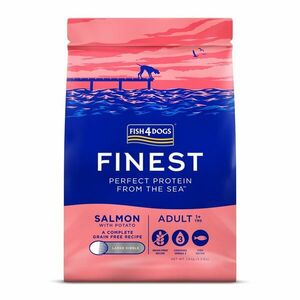 Fish4Dogs Granule malé pro dospělé psy Finest losos s bramborami 1, 5 kg, 1+ obraz