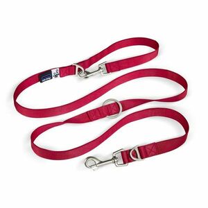 Curli Nastavitelné vodítko pro psy Nylon Red M 200x1, 5 cm obraz