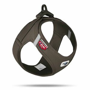 Curli Postroj pro psy se sponou Air-Mesh Brown, XL, 12-18 kg obraz