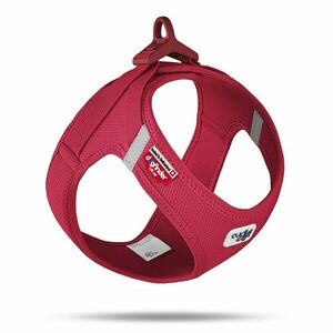 Curli Postroj pro psy se sponou Air-Mesh Red M, 6-9 kg obraz