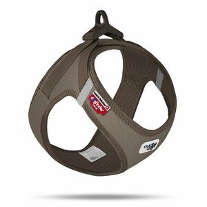 Curli Postroj pro psy se sponou Manšestr Brown L, 8-13 kg obraz