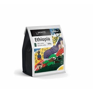 Penerini Ethiopia Yirgacheffe Halo Beriti 100% arabika zrnková káva 500 g obraz