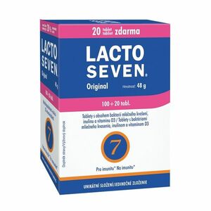 Vitabalans LactoSeven 100+20 tablet obraz