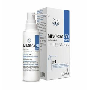 Minorga 50 mg/ml kožní roztok 60 ml obraz