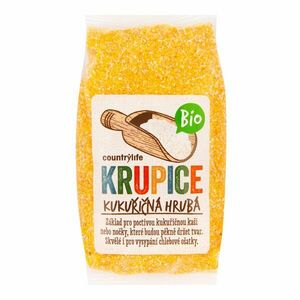 Country Life Krupice kukuřičná hrubá BIO 400 g obraz