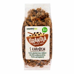 Country Life Granola Křupavé müsli s karobem BIO 350 g obraz