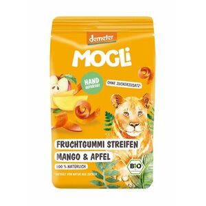 MOGLi BIO Ovocné pásky s psylliem mango a jablko 25 g obraz