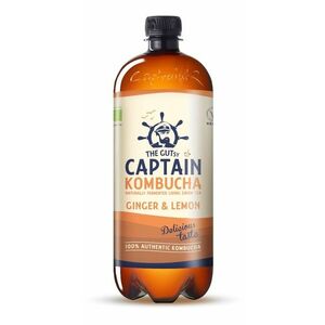 Captain Kombucha Zázvor a citron BIO 1000 ml obraz