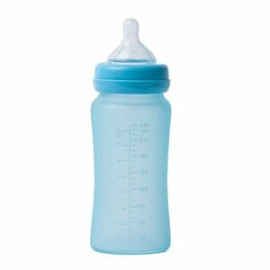 Bo Jungle skleněná láhev s úchyty B-Thermo 240ml Turquoise obraz