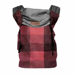 ByKay klokanka CLICK CARRIER REVERSIBLE Red Plaid (vel. baby) obraz