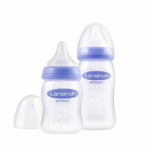 Lansinoh kojenecká láhev 240ml DUOPACK s NaturalWave TM savičkou (M) obraz