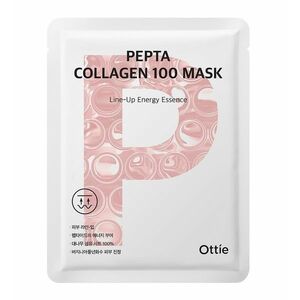 Ottie 100 Mask Pepta Kolagen plátýnková maska 25 ml obraz