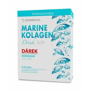 Biomedica Marine Kolagen Drink 2x30 sáčků + mini sada 4KERAHAIR obraz