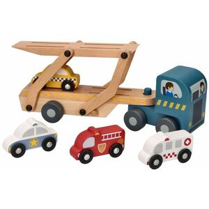 Adam Toys Přepravní transportér se 4 autíčky obraz