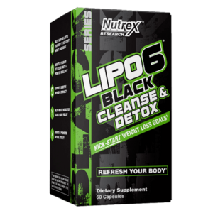 Nutrex Lipo 6 Black Cleanse & Detox - 60 kapslí obraz