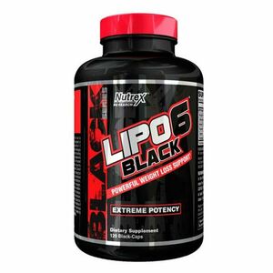 Nutrex Lipo 6 Black - 120 kapslí obraz