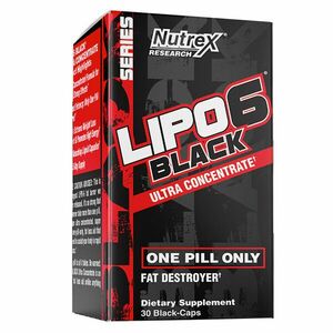 Nutrex Lipo 6 Black Ultra concentrate - 60 kapslí obraz