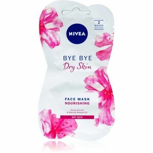 NIVEA Bye Bye Dry Skin výživná medová maska 2x7.5 ml obraz