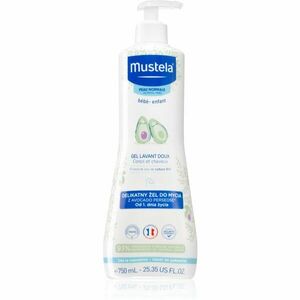 Mustela Bébé Bain tělový a vlasový mycí gel pro děti 750 ml obraz