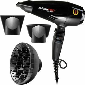 BaByliss PRO Rapido BAB7000IE fén na vlasy Light Black 1 ks obraz