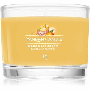 Yankee Candle Mango Ice Cream votivní svíčka glass 37 g obraz