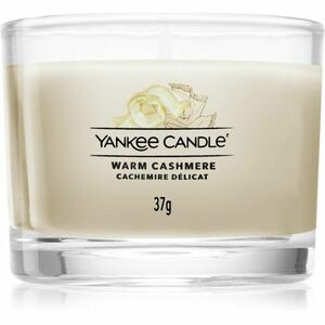 Yankee Candle Warm Cashmere votivní svíčka glass 37 g obraz