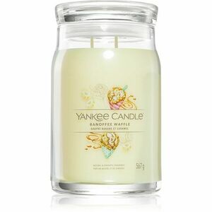 Yankee Candle Banoffee Waffle vonná svíčka Signature 567 g obraz