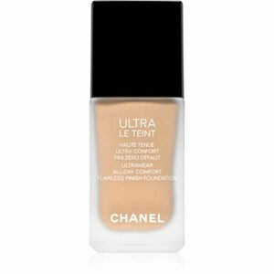 Chanel Ultra Le Teint Flawless Finish Foundation dlouhotrvající matující make-up pro sjednocení barevného tónu pleti odstín 30 Beige 30 ml obraz