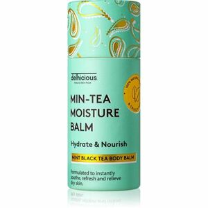 delhicious MIN-TEA MOISTURE BALM intenzivní regenerační tělový balzám pro suchou a citlivou pokožku 70 g obraz