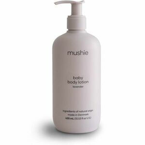 Mushie Organic Baby hydratační tělové mléko pro děti od narození Lavender 400 ml obraz