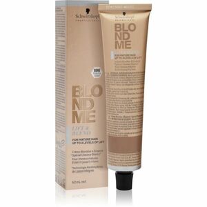 Schwarzkopf Professional Blondme Lift & Blend zesvětlující krém pro blond vlasy odstín Brown Mahagony 60 ml obraz