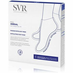 SVR Xérial Exfoliating Foot Mask exfoliační ponožky pro zjemnění a hydrataci pokožky nohou 1 ks obraz