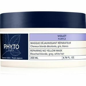 Phyto Violet regenerační maska pro blond a melírované vlasy 200 ml obraz