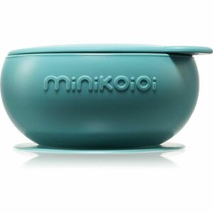 Minikoioi Bowl Aqua Green silikonová miska s přísavkou 1 ks obraz