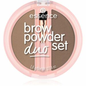 essence Brow Powder Duo set na obočí odstín 01 Light 1.8 g obraz