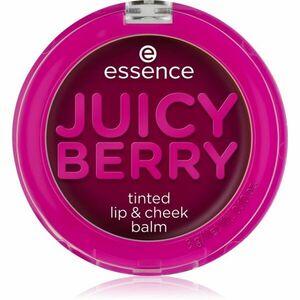 essence Juicy Berry Tinted tekutá tvářenka a lesk na rty 3 g obraz