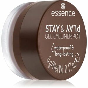 essence STAY & PLAY oční linky odstín 02 Brown 5 g obraz