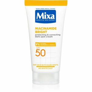 Mixa Niacinamide Bright korekční krém proti tmavým skvrnám SPF 50 50 ml obraz