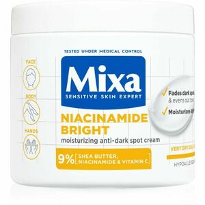 Mixa Niacinamide Bright intenzivně hydratační krém proti tmavým skvrnám 400 ml obraz