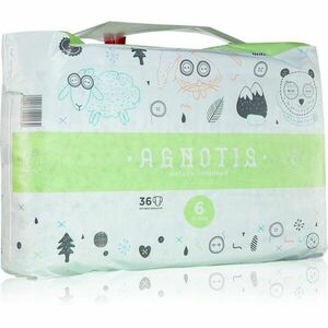 Agnotis Baby Diapers No 6 jednorázové pleny 16-30 kg 36 ks obraz