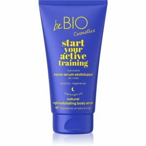 beBIO Start Your Active Training tělové sérum s exfoliačním účinkem 150 ml obraz