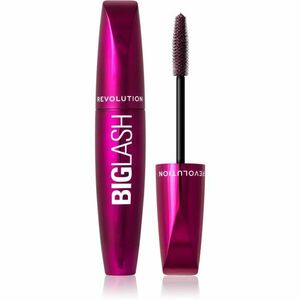 Makeup Revolution Big Lash Volume objemová a prodlužující řasenka odstín Burgundy 8 ml obraz