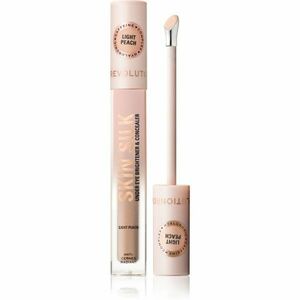 Makeup Revolution Skin Silk Under Eye Brightener & Concealer rozjasňující korektor odstín Light Peach 4 ml obraz