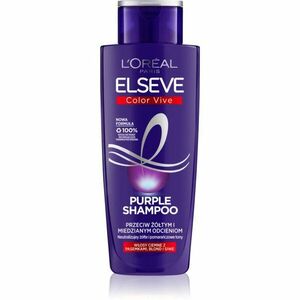 L’Oréal Paris Elseve Color-Vive Purple šampon neutralizující žluté tóny 200 ml obraz