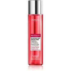 L’Oréal Paris Revitalift Glycolic peeling toner exfoliační čisticí tonikum 180 ml obraz